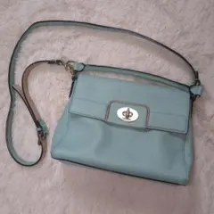 Kate Spade NEW YORK　ミントグリーン ショルダーバッグ