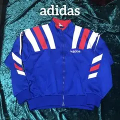 【希少！】adidas デサント　ジャージ　トップ　トラックジャケット