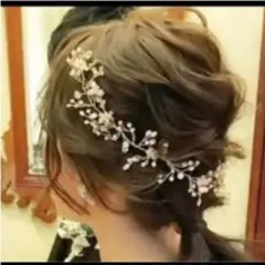 ブライダル　小枝ジュエリー