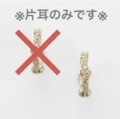 agate アガット イヤリング K10 片耳のサムネイル