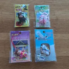 ご当地キューピー ストラップ　中部地方4セット