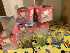 Hello Kitty サンリオ　ハローキティ　コップ　グラスセット