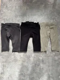 H&M パンツ 3点セット 62cm 2-4M