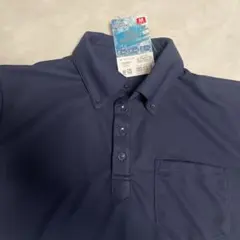 MEN'S COMFORT ポロシャツ ネイビー Mサイズ