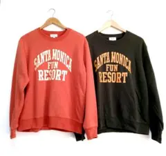 NATURAL STORY 裏起毛トレーナーセット