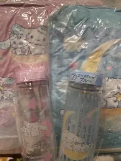 【匿名発送】 シナモンくじ　クッション　ボトル4点セット