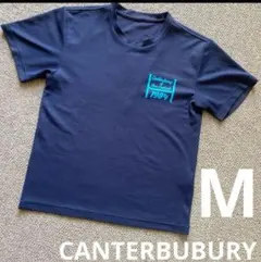 ラグビー カンタベリー 半袖Tシャツ ネイビー　M