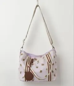 Paul & JOE 2way 猫 薄紫 ショルダーバッグ