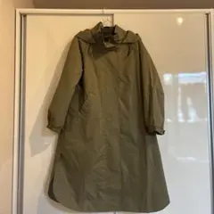 美品　 撥水コート　キルティングライナー付き