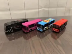 関東バスバスコレクションとトミカ関東バス計10台、新品5、開封済み5 関東バスバスコレクションとトミカ関東バス計10台、新品5、開封