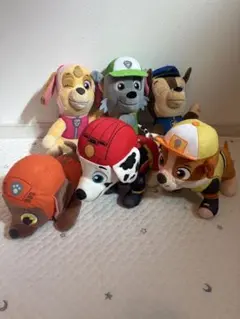 パウ・パトロール ぬいぐるみ 6体セット
