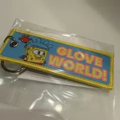 新品 スポンジボブ GLOVE WORLD キーホルダー PLAZAノベルティのサムネイル