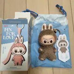 セール中【正規品】ラブブ PIN FOR LOVE ぬいぐるみキーホルダー【＆】