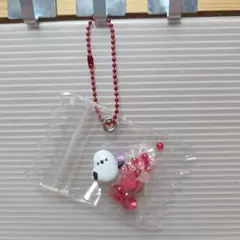 16　シマエナガ キャンディーバッグキーホルダー