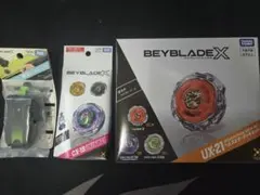 ベイブレードX UX-21 ヘルズネザーデッキセット他 3点セット
