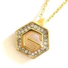 Givenchy ジバンシィ　Gロゴ　ビジューネックレス　ヴィンテージ