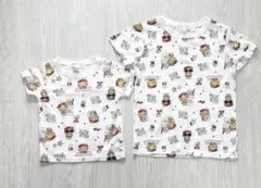 日焼けキティー　キティーちゃん　Tシャツ 80cm 120cm セット　美品