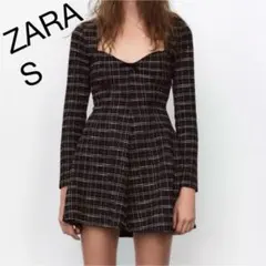 チェック柄スケーターワンピース