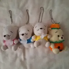 プーさんぬいぐるみ4体セット
