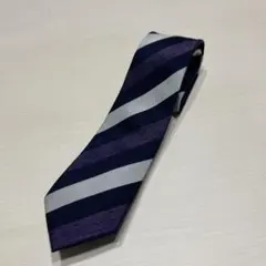 SIMPLICITÉ plus ストライプ ネクタイ未使用品　パープル