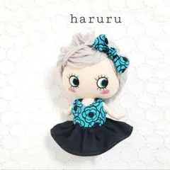 イルメール服　ハッピードール服　イーマリーちゃん服　くるくるフラワーブルー