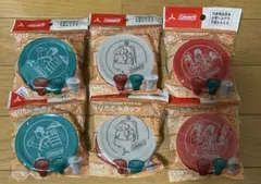 Asahi 三ツ矢✖️コールマン　オリジナル折りたたみカップ　6個