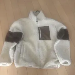 ボアフリースジャケット ホワイト