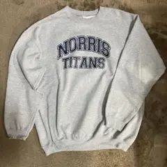 Norris Titans グレー スウェット トレーナー古着