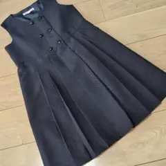 キャサリンコテージ　卒業式　受験　フォーマル　ワンピース　ネイビー　140