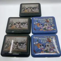 東京ディズニーシー ホテルミラコスタ アメニティ缶 5個セットのサムネイル