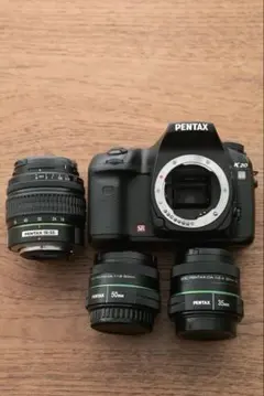 ペンタックス PENTAX K20D レンズセット 単焦点 50mm 35mmのサムネイル