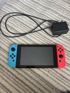 Nintendo Switch 本体 青/赤 充電器付き