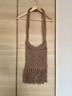 【新品未使用】GYDA クロシェバッグのサムネイル