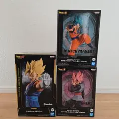 ベジット& 孫悟空VSゴクウブラック　フィギュア3体セットのサムネイル