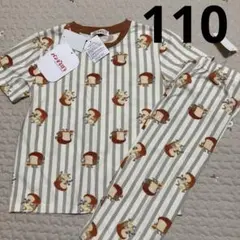 しまむら　パンどろぼう　パジャマ　110