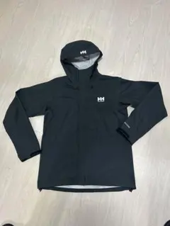Helly Hansen ブラック マウンテンパーカー