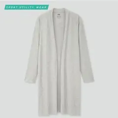 ユニクロ　エアリズム　シームレス　UVカット　ロングカーディガン
