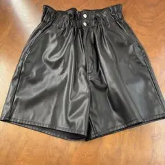 合成皮革 ショートパンツ Fサイズ