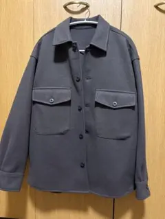 ニットメルトン　CPOシャツ　M