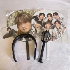 SixTONES 集合 森本慎太郎 ペンライト うちわ フォトセット 公式写真