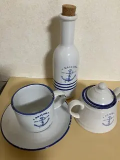 カップ&ソーサー　シュガーポット　ボトル