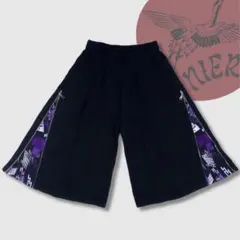 NieR 7分丈2WAY SIDE ZIP WIDE PANTS【和傘】