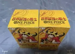 ワンピースカードゲーム 世界最強の戦士 2BOX 宅急便 - メルカリ