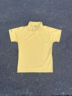 OAKLEY 襟付き 半袖 Tシャツ 黄色 テック Y2K ストリート S M