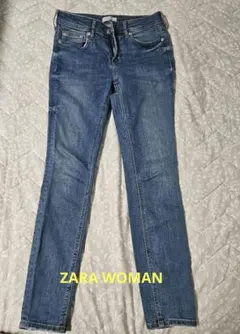 ZARA ウーマン スキニー ストレッチ デニム　EUR36 ブルー