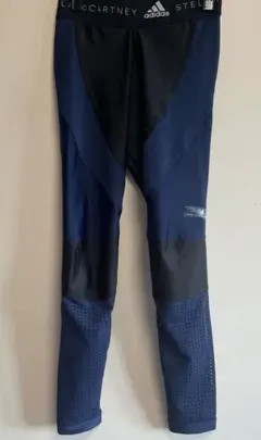 ステラマッカートニー&adidas レギンス　 M(黒✖️紺)のサムネイル