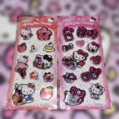 も*＊様 正規品 ハローキティ スパンコールパーティー カプセルシール サンリオ