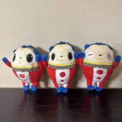 ペルソナ4 クママスコット ぬいぐるみキーチェーン クマP4 【3種セット】