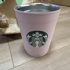 スタバ SAKURA2026 2WAYステンレスカップ/ホルダー マットピンク