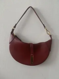 ポロ・ラルフ・ローレン バーガンディ ショルダーバッグ